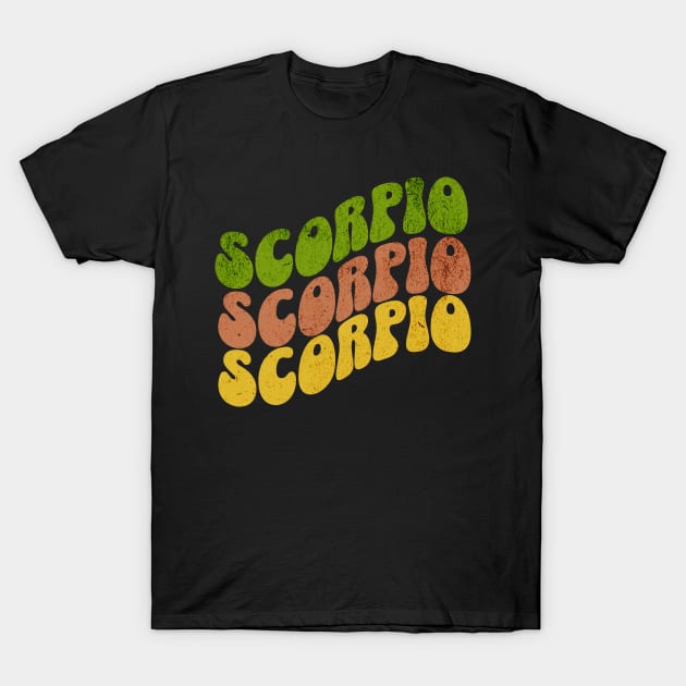 Scorpio T-Shirt by designedbyjamie